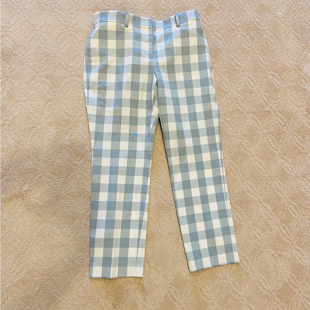 Buffalo plaid trouser